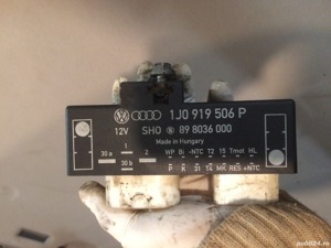 Releu ventilator -Golf 4, Bora, Audi A3 8L, Skoda 1, Seat Leon 1M - imagine 3