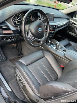  Vand BMW X6 40de an 2016 129000 km sau schimb cu teren  - imagine 8