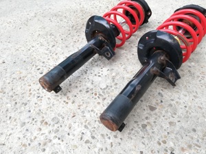 amortizoare fata cu arcuri si flansa vw golf 5 - imagine 7