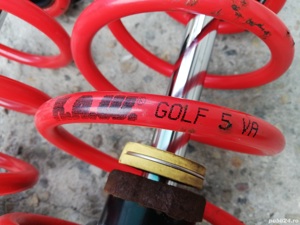 amortizoare fata cu arcuri si flansa vw golf 5 - imagine 8