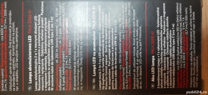 Lampa de lucru cu LED, magnet si acumulator Parkside 3,7v   2000mAh,pala 2000 A1,Nou! - imagine 5