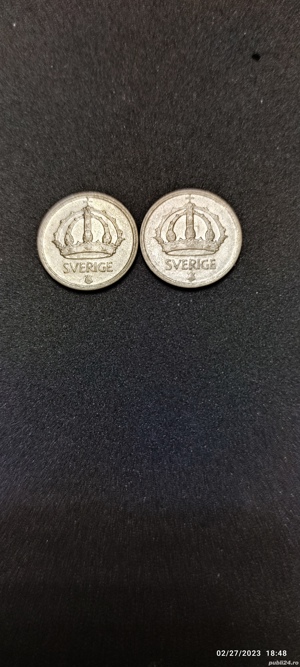 Monede argint 10 Ore, SUEDIA, 1944, 1950 - imagine 4