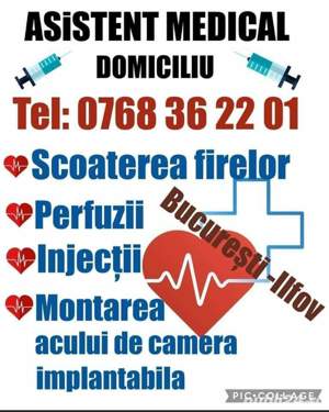 Perfuzie la domiciliu in București sector 1 2 3 4 5 6 si Ilfov 