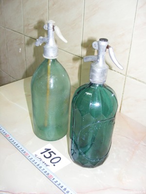 Sifoane din sticlă, anii 1950 (cod 150) 