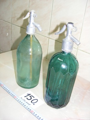 Sifoane din sticlă, anii 1950 (cod 150)  - imagine 5