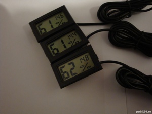 termometru digital cu hidrometru digital sonda pe fir lungime 1,5m - imagine 4