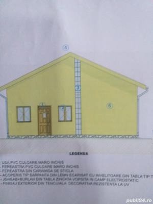  acte proiect de casă 75 m2  - imagine 2