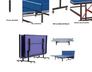 Vand Masa Ping Pong tenis de masa, INTERIOR 274x152 cm, NOU, Pret 1100 Lei - imagine 4