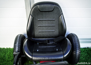 Masinuta cu pedale pentru copii, GO Kart Mercedes cu roti MOI RED - imagine 6