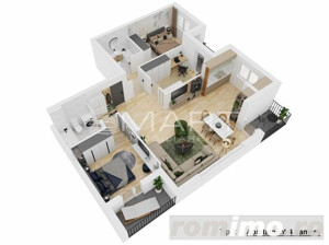 Apartament decomandat 4 camere 91mp  Doamna Stanca - imagine 2