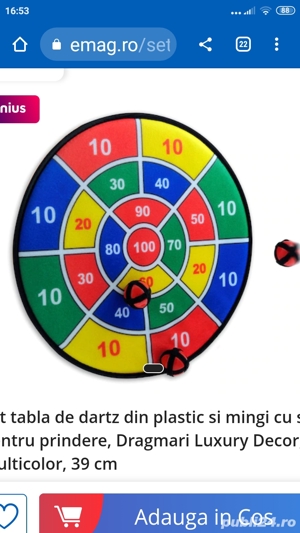 Set DARTZ. Cu mingi