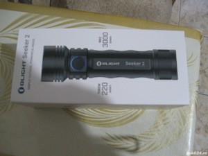 Lanterna Olight SEEKER 2 reincarcabila magnetic USB, noua,garantie.
