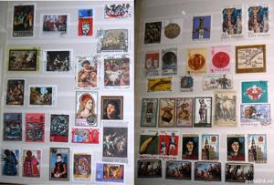 Timbre obliterate (ștampilate) - lot nr. 5 - artă - imagine 3