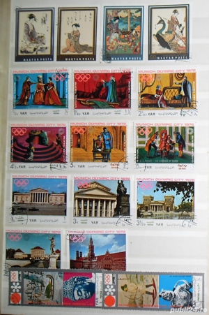 Timbre obliterate (ștampilate) - lot nr. 5 - artă - imagine 10