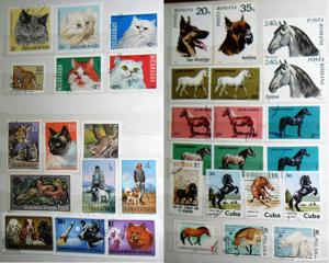 Timbre obliterate (ștampilate) - lot nr. 2 - natură