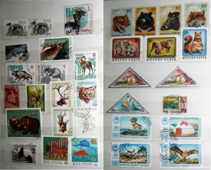 Timbre obliterate (ștampilate) - lot nr. 2 - natură - imagine 2