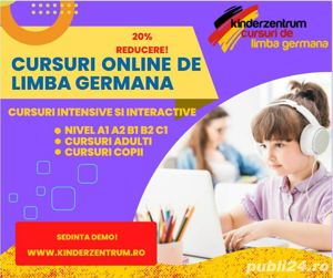 20% Reducere-Cursuri germana online A1-C1  pentru adulti si copii - imagine 2