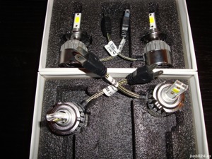 auto tunning led auto h7 headlight xenon 6500k 3800lm transport gratis - imagine 3