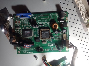 placa digitala de pe monitor Horizon model 7005l 