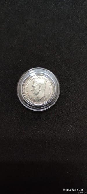 Moneda argint 3 Pence, AUSTRALIA, 1942 - imagine 3