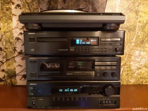 Vand ONKYO receiver TX-SR507 + CD DX-7210 + TA-2520 si pick-up LENCO L3801