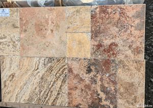 Trevertin French Pattern autumn leaves