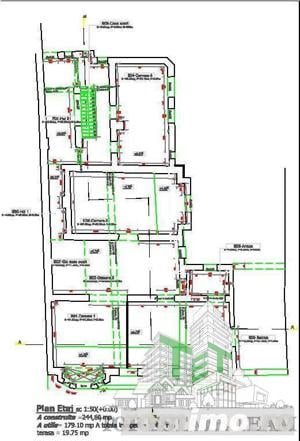 Vanzare vila interbelica reconsolidata si renovata in zona Armeneasca - imagine 13