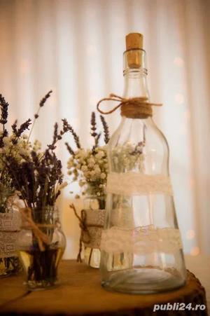 Vand set sticle decorative ideal pentru evenimente - imagine 2