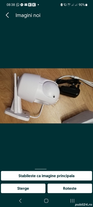 Camera A Aura - PTZ ip Wi-Fi rotativa full HD, Waterproof: IP66 - imagine 5