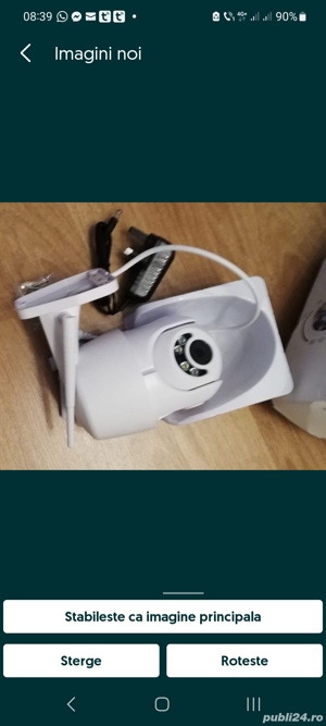 Camera A Aura - PTZ ip Wi-Fi rotativa full HD, Waterproof: IP66 - imagine 6