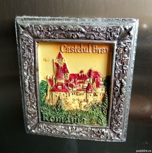 Magneți de frigider. Castelul Bran și castelul Peleș 