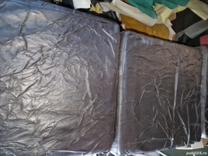 Taburet tapitati din piele - imagine 5