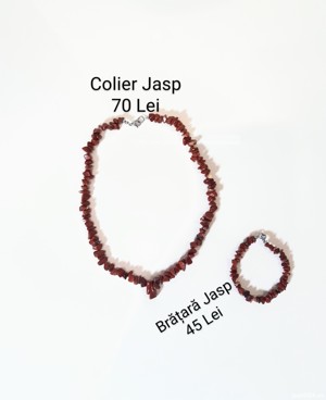 Colier/brățară din Jad alb