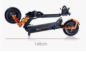 Trotineta electrica dual motor 2 x 2500w viteza 60-70 km h - imagine 3