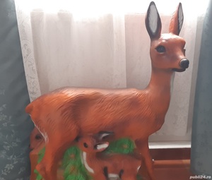 Căprioară din fibră de sticlă - imagine 2