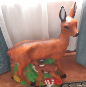 Căprioară din fibră de sticlă - imagine 1