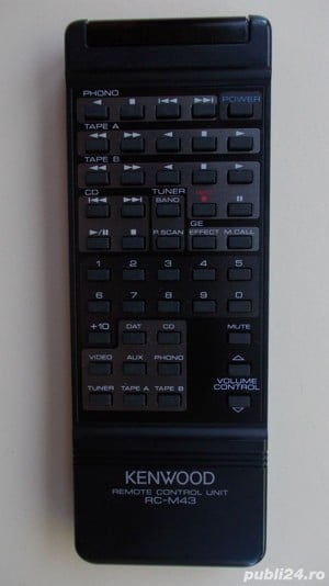 Kenwood Kca-r6a Rc-c3 Rc-f0320e Rc-m43 telecomanda sistem audio linie auto