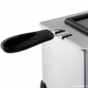 Vand Friteuza Mandine 2200 W, capacitate cuva 3 Litri, Inox, NOU, Pret 149 Lei - imagine 2
