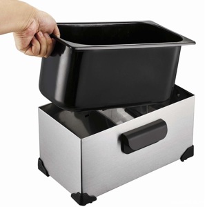 Vand Friteuza Mandine 2200 W, capacitate cuva 3 Litri, Inox, NOU, Pret 149 Lei - imagine 5