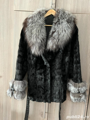 Vând haină de blană - imagine 2