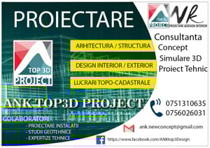Proiectare si design interior, exterior