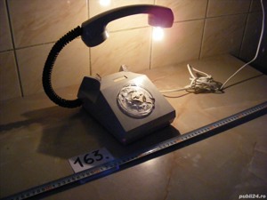 Telefon anii 1970 veioză (cod 163) 