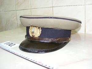 Șapcă ofițer român, anul 1983 (cod  170)  - imagine 3