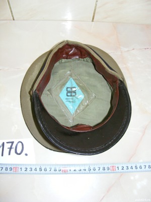 Șapcă ofițer român, anul 1983 (cod  170)  - imagine 7