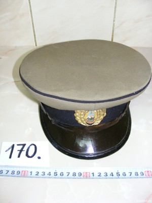 Șapcă ofițer român, anul 1983 (cod  170)  - imagine 5