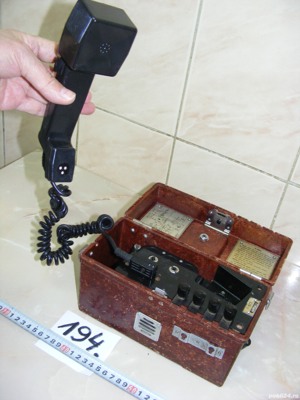 Telefon militar F-1603, anii 1970 (cod 194) 