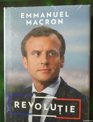De Președintele Emanuel Macron. Volum cartonat 