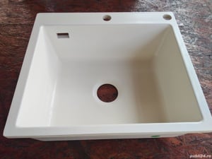 Chiuvetă ceramică System CERAM pentru bucătărie  - imagine 4