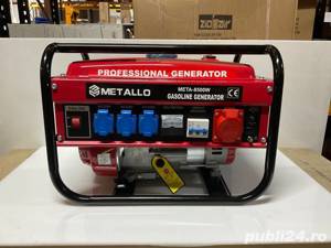 Generator Metallo META-8500W Curent 220V si 380V