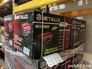 Generator Metallo META-8500W Curent 220V si 380V - imagine 4